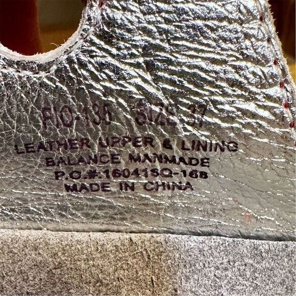 Alegria Fiona Iris Floral Leather Slide Sandals Women's Size 7 Multicolor - Picture 9 of 11